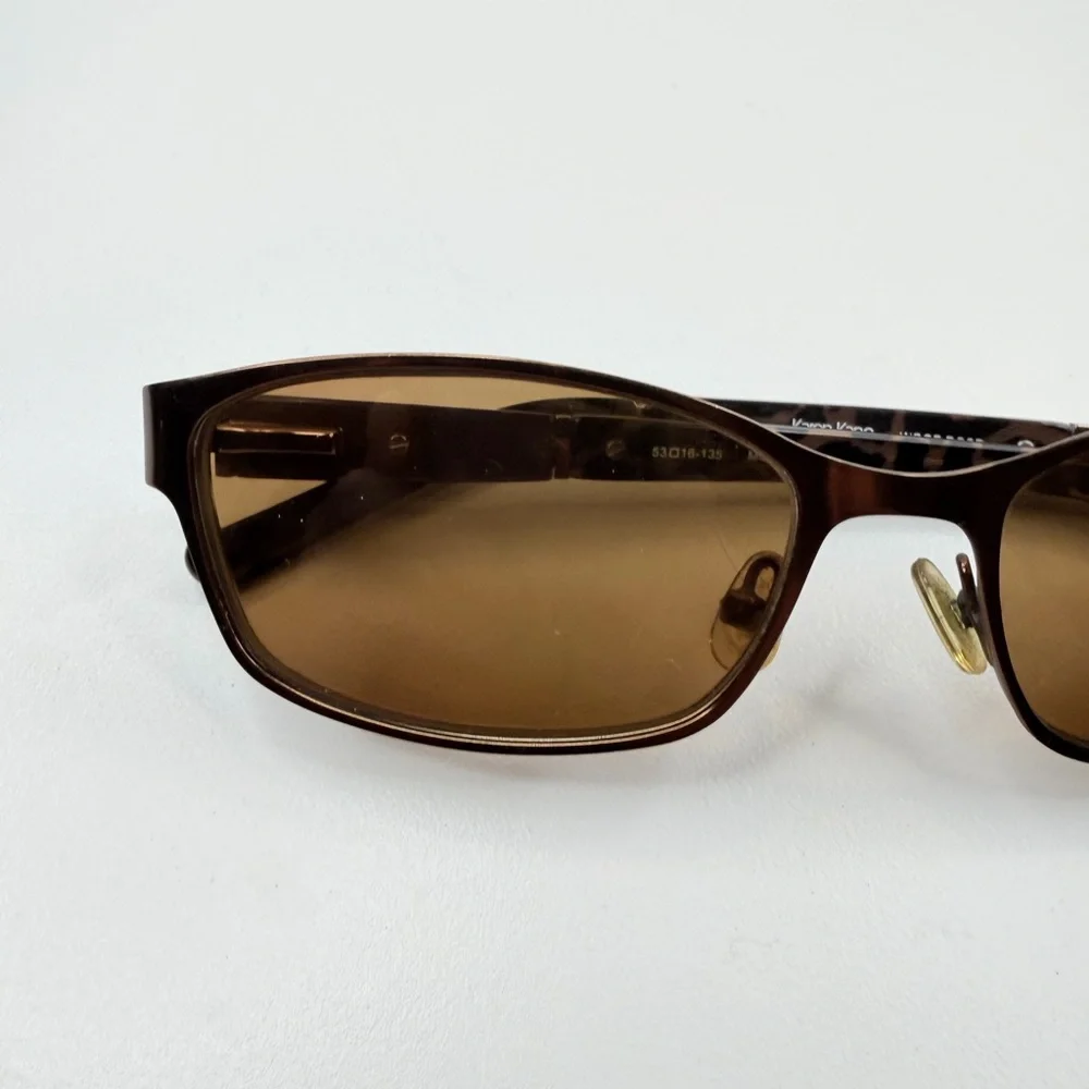 KAREN KANE WOOD ROSE MOCHA KAREN KANE SUNGLASSES/EYEGLASSES FRAME ONLY 53•16•135